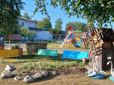 Зона отдыха "Деревенский дворик"